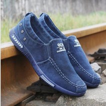 남성 로퍼 뜨거운 캐주얼 신발 캔버스 신발 용 데님 신발 통기성 패션 운동화 워킹 신발