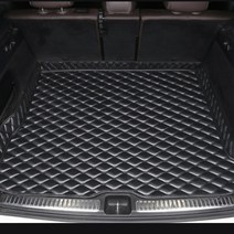 트렁크 매트 토레스 bmw 테슬라 아우디 Q5 2009-2018 2019-2022 용 맞춤형 자동차 트렁크 매트 차량 액세, 09 All Black_02 Q5 2019-2022