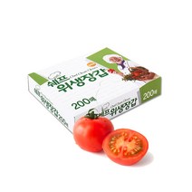 쉐프 위생장갑 일회용 장갑 200매 (10개)묶음, 10개