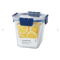 락앤락 탑클라스 정사각 950ml (LBG217) / 밀폐용기 / 반찬통 / 유리용기, 1개