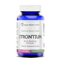 #1 Strontium Bone Healthy Supplement Recommended By Doctors Worldwide 90 Easy To Swallow Veggie Cap, 1, 상세참조