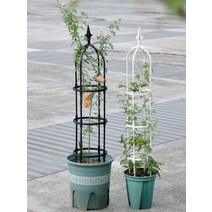 정원 가든아치 단독주택 꾸미기 유럽 의 플라스틱 철제 등나무 장미 꽃 랙 안뜰 클레 마티스 브래킷 타워 프레임, [20] 직경 25.4높이 155, [01] 중간