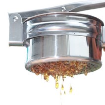 소형 수동 채밀기 압착기 토종꿀 벌꿀 허니 프레스, 상세이페이지 참고