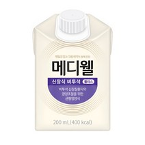 메디웰 신장식 비투석 플러스 체험팩 환자식 환자영양식 200ml 3팩