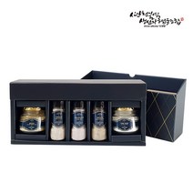 화산수 프리미엄5종 깨끗한소금5종 선물세트 핑크솔트 명절 돌잔치 결혼식 답례품