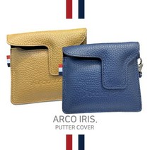 ARCO IRIS 23SS 아이리스 퍼터커버 프리미엄 천연 소가죽 색상2가지(선택가능) 강남골프점 몬스터골, 색상 : 브라운