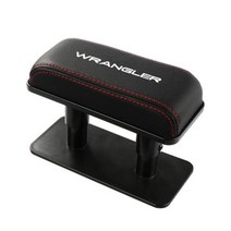 지프 레니게이드 패트리어트 랭글러 커맨더 체로키 컴퍼스 트레일호크 리버티 루비콘용 자동차 암 홀더 팔꿈치 지원 액세서리, For WRANGLER+Black