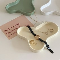플레이트접시 도자기 예쁜 플레이팅 그릇, 옐로우