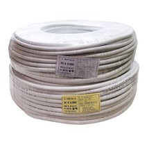 VCTF 2C/3C 2.5SQ 백색 1M 단위 판매 전선 케이블 단선 전기 국산 IV SV CV VCTFK 장원형 충진형 HIV, VCTF 2C 2.5SQ 백색 1M