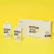 [인테이크] 카페인 걱정NO 비타민드링크 바이탈워터 1박스 10팩, 없음, 상세설명 참조