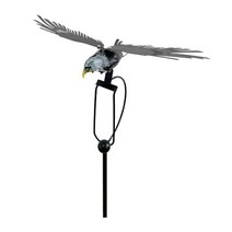 금속 정원 말뚝 야외 마당을 위한 조각 장식적인 정원 동상 동물 그림 잔디 장신구, 큰 독수리