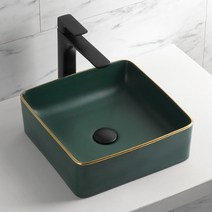 YJ-9389 골드라인 그린 도기볼세면기세면대 세면기 세면볼 도기볼, 선택안함, 선택안함