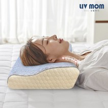 리브맘 3D 잠솔솔 메모리폼 베개, 단일옵션