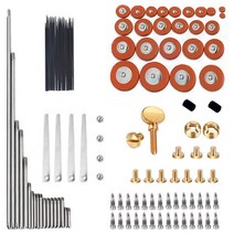 119Pcs / 설정 알토 색소폰 색소폰 수리 부품 나사 + 색소폰 스프링스 키트 DIY 공구 목 관악기 액세서리, 하나, 보여진 바와 같이