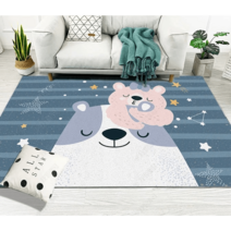초대형러그 비정형러그 장모 양털 포인트 워셔블 사계절 캐릭터 귀여운 소형 사각 가든