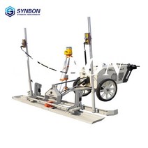 자키 SYNBON 제어 레이저 스크리드 휴대용 전기 유압 콘크리트 도로 기계 시멘트 SYLS21, 한개옵션0