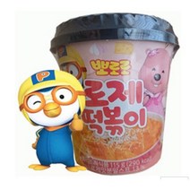 뽀로로 로제 떡볶이 115g / 뽀로로 떡볶이, 9개
