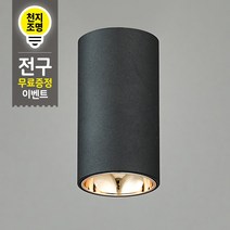 천지조명 라인조명 인테리어 식탁 카페 조명 COB 55 원통직부, 밤색(램프무료증정)