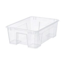 IKEA 이케아 SAMLA 수납 박스, 투명