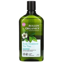Avalon Organics 샴푸 두피 트리트먼트 티트리 325ml(11fl oz), 1개, 11ml