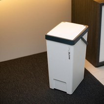 수거함 3단분리수거함 쓰레기통 종량제 가정용분리수거함 재활용 원터치 재활용분리수거함, 베이지