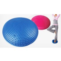 필라테스보수 홈트레이닝 밸런스 쿠션 요가용품 균형 전신운동 미니 짐볼운동법 다이어트 운동볼 마사지 밸런스볼 크기 요가짐볼 사이즈 돔볼 밸런스쿠션 밸런스볼 하프볼 요가마사지볼 밸런스볼 하프짐볼, 밸런스쿠션 핑크