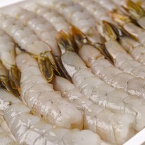 HACCP 인증 신안 국산 흰다리새우 깐새우 새우 튀김무항생체 1kg, 500g