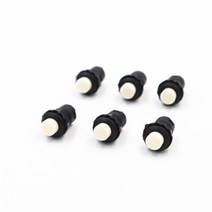 6pcs 자동 잠금순간 푸시 버튼 스위치 ds228 ds428 12mm 오프-온 푸시 버튼 스위치 3a125vac 1.5a250vac ds-228 ds-428, 6개 흰색, 순간적인