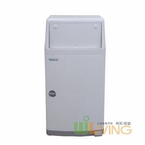 [태태몰] 플라스틱사각휴지통35 (페달형/비닐증정 15M) 휴지통 쓰레기통 음식물분리수거 +&9683, 쿠팡 재활용품