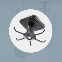 싱크대 주방 찬장 걸이 선반 후크 식기 컵 행주 보관 걸이식식기건조대 건조대 정리, DType
