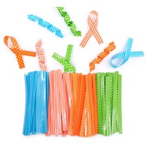 철끈 모음 12cm 1000개 빵끈 전선끈 포장끈 포장타이 칼라타이 철사타이 봉지끈, 체크 (블루) - 1000개