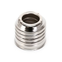 E27 ~ E14 램프 홀더 변환기 전구 미니 소형 소형 철 링 어댑터 5 개, 한개옵션0