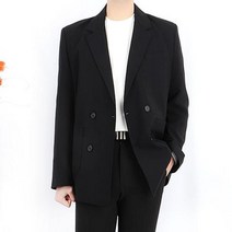 봄 오버핏 더블 블레이져 자켓