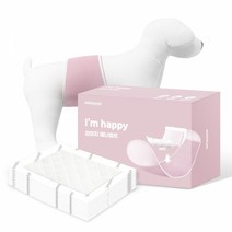 [베베페페] 아임해피 강아지 기저귀 매너벨트 핑크세트 (대형), 단품