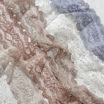 라이트앤 레이스 배경천 5.5x50cm 인스타 화장품 네일, 레이스 5.5x50cm 미디엄 그레이