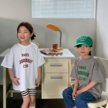 키즈 아기반팔티 여아 남아 유아 아동 봄 티셔츠