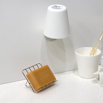 [1+1] 심플 스텐 비누 받침대 케이스 비누곽, 옵션1.스탠딩 타입 2개