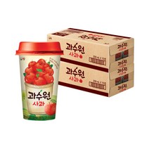 과수원 사과 컵 200ML 10개입 x2박스 (총20개입
