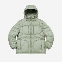 슈프림 와프 후드 퍼피 자켓 세이지 - 21FW Supreme Warp Hooded Puffy Jacket Sage 485389
