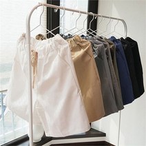 제니유 아수라 린넨 5부 마반바지 여성반바지 여름팬츠