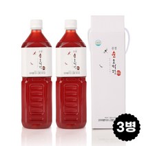 문경몰 문경 무설탕 순오미자 원액 1L 선물세트, 3병