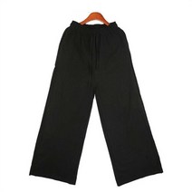 셀러허브 여성패션 [오노마] ONM 여름 편한 출근룩 여성 바지 린넨 와이드 팬츠 코디