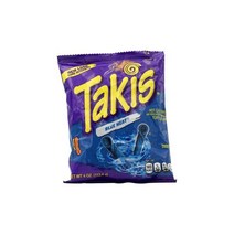Takis 타키스 핫 칠리 페퍼 또띠아 칩 블루 히트 113.4 g