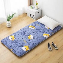 접이식 바닥 매트 싱글 더블 미끄럼 방지 슬리핑 매트리스 부드럽고 편안한 매트리스 킹 퀸, [05] 180x200cm, 14 Zhi zunxingyao-1