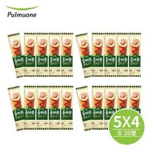 (모바일)풀무원 올바른 핫도그 375g(5개입/봉) x 4봉, 16봉, 75g * 5개입