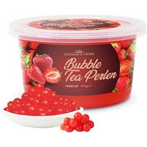 Blossom&Thorn 버블티용 팝핑 보바 스트로베리 490g, 1개, 상세설명참조