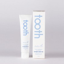 닥터이엘 투스화이트 120g 화이트닝치약 유기농 미백치약, 1개