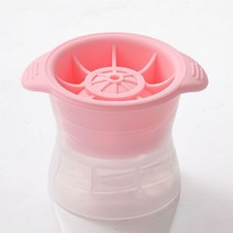 소프트아이스크림기계 가정용 아이스크림메이커 6cm 대형 볼 아이스 몰드 구 라운드 큐브 메이커 홈 및, 04 분홍색