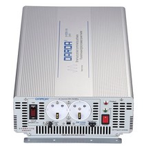 DARDA 차량용 순수 정현파 인버터 DK1240A 배터리 DC 12V 4000W 4kw 다르다 피앤케이하이테크 국산정품 자동차용 4k 안전인증, 1개