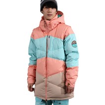 슈가포인트 남자 덕다운 패딩 스키.보드 자켓 ARROW J - ORANGE 스키/보드복